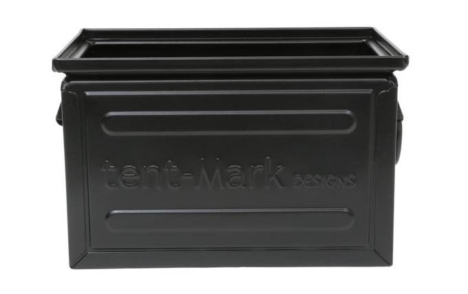 tent-Mark DESIGNS　ファミ スチールボックス 12L【ブラック】