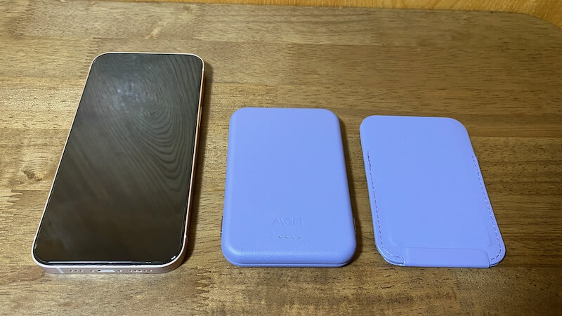 Snap スタンドパワーセット サイズ感 iPhone13と比較