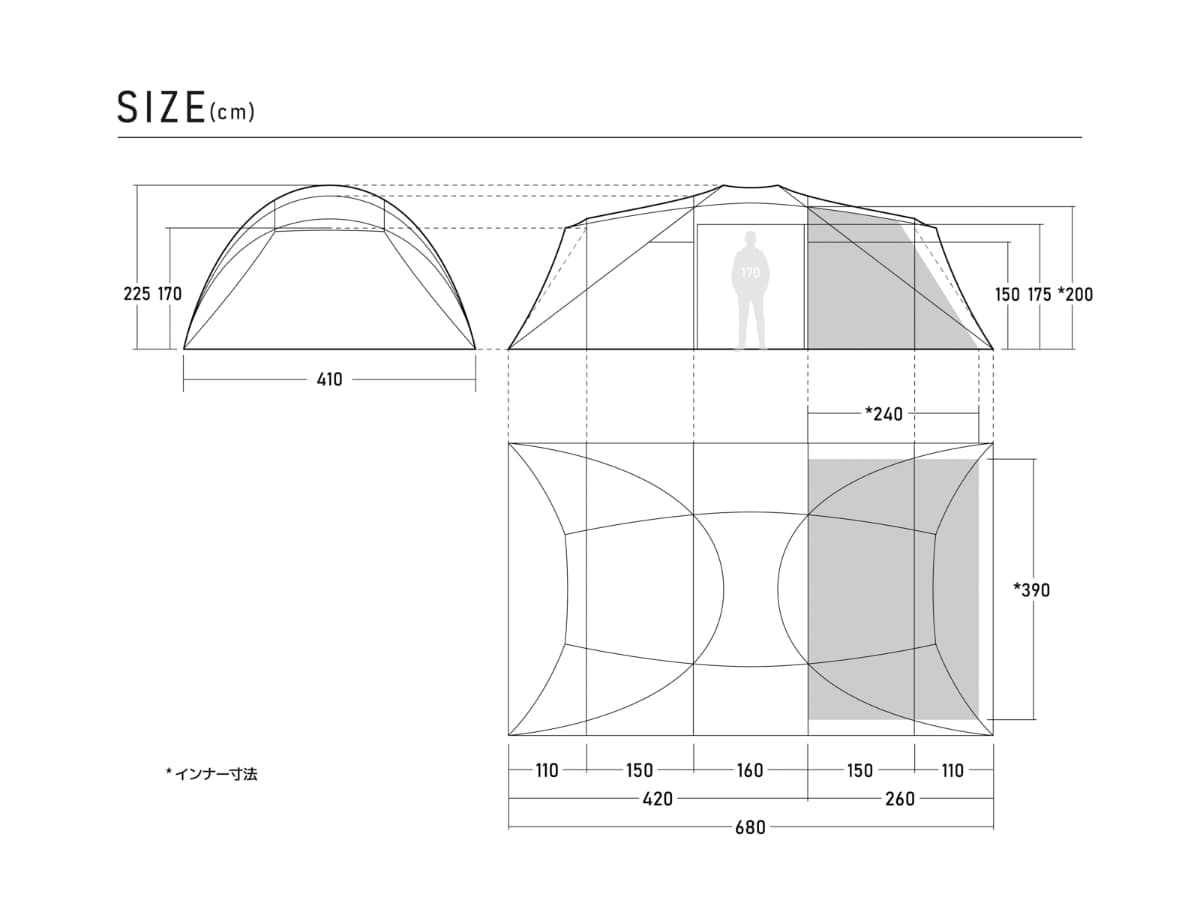ムシェル スペック