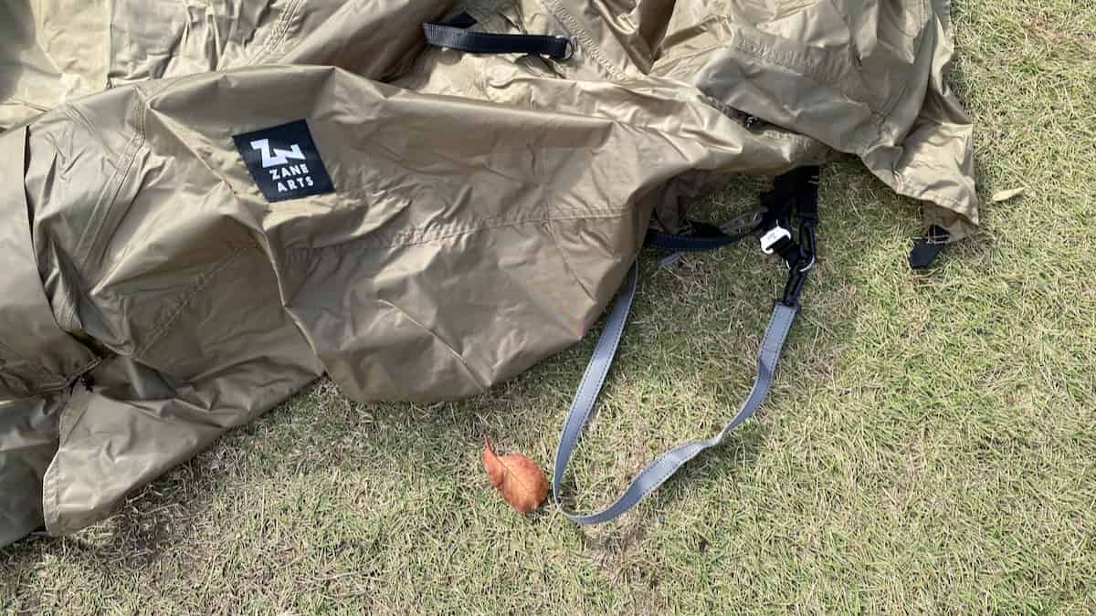 ウカ フライシートを広げる目安