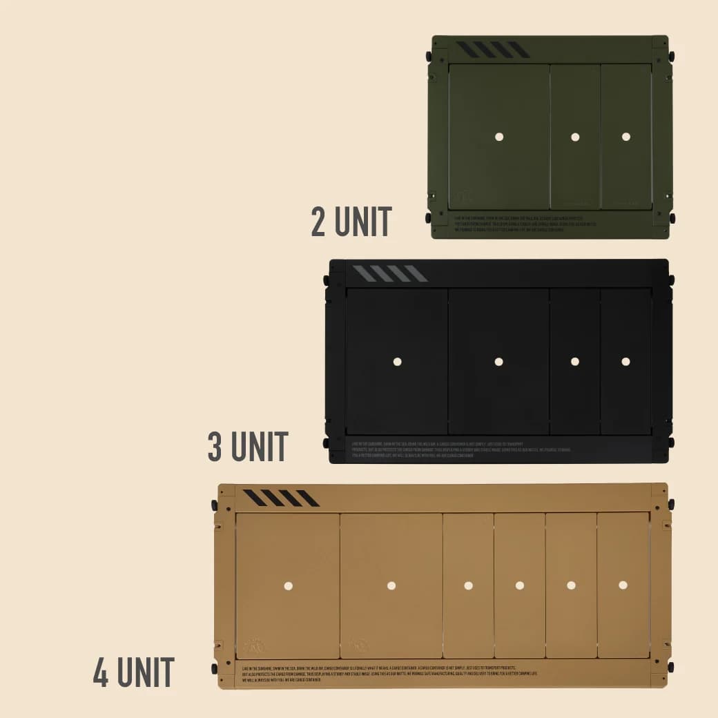 コンフォートモジュールテーブル ユニット数