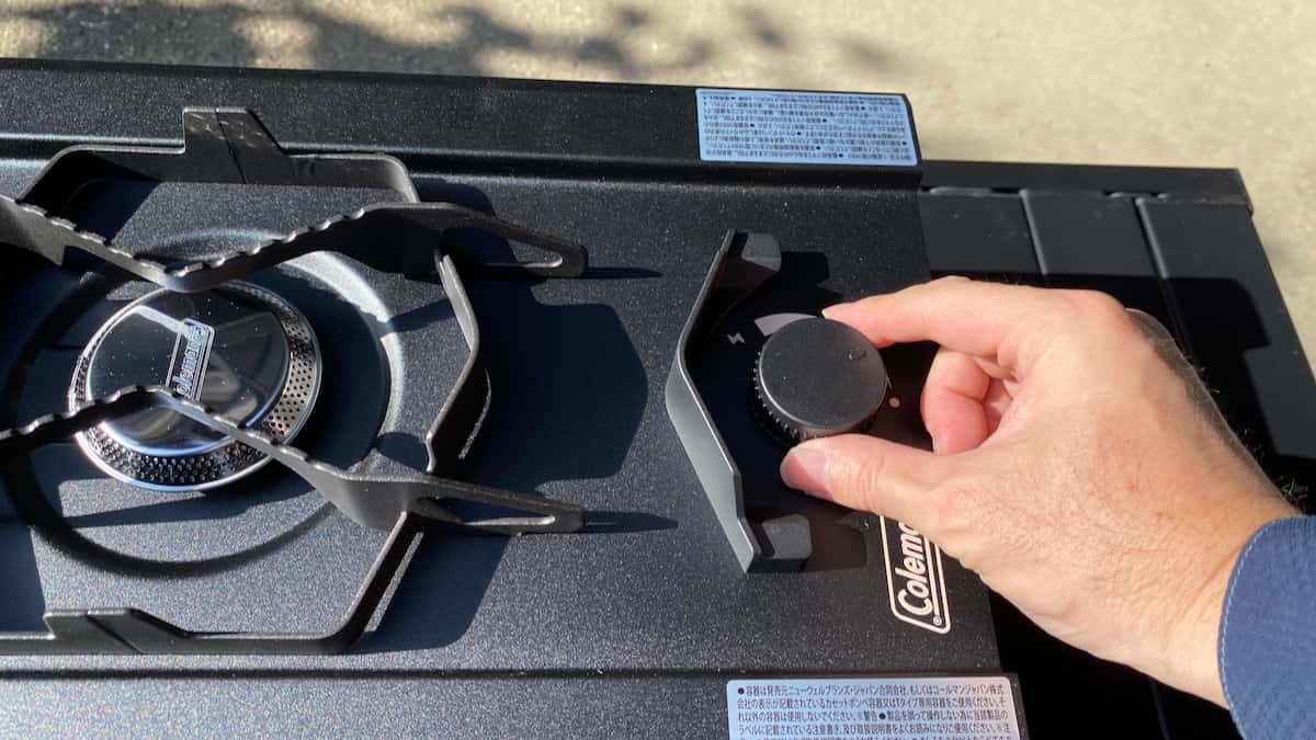 コールマン デュアルガスバーナーストーブ9