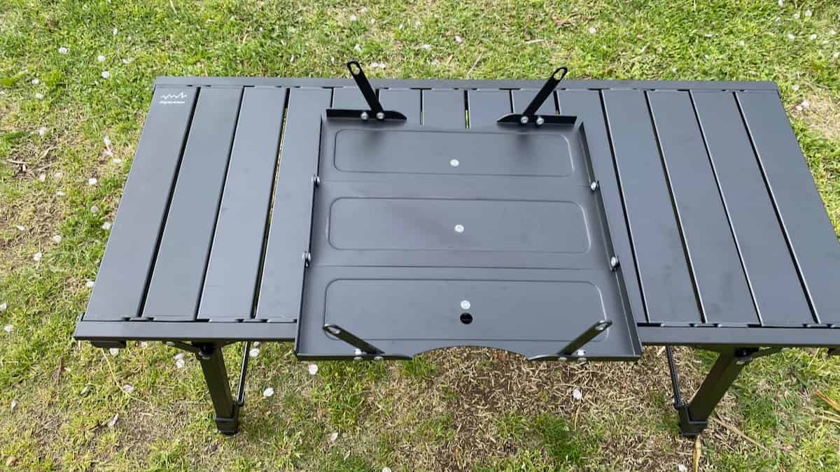アルペンアウトドアーズ アルミユニットテーブル88 レビュー｜コスパ