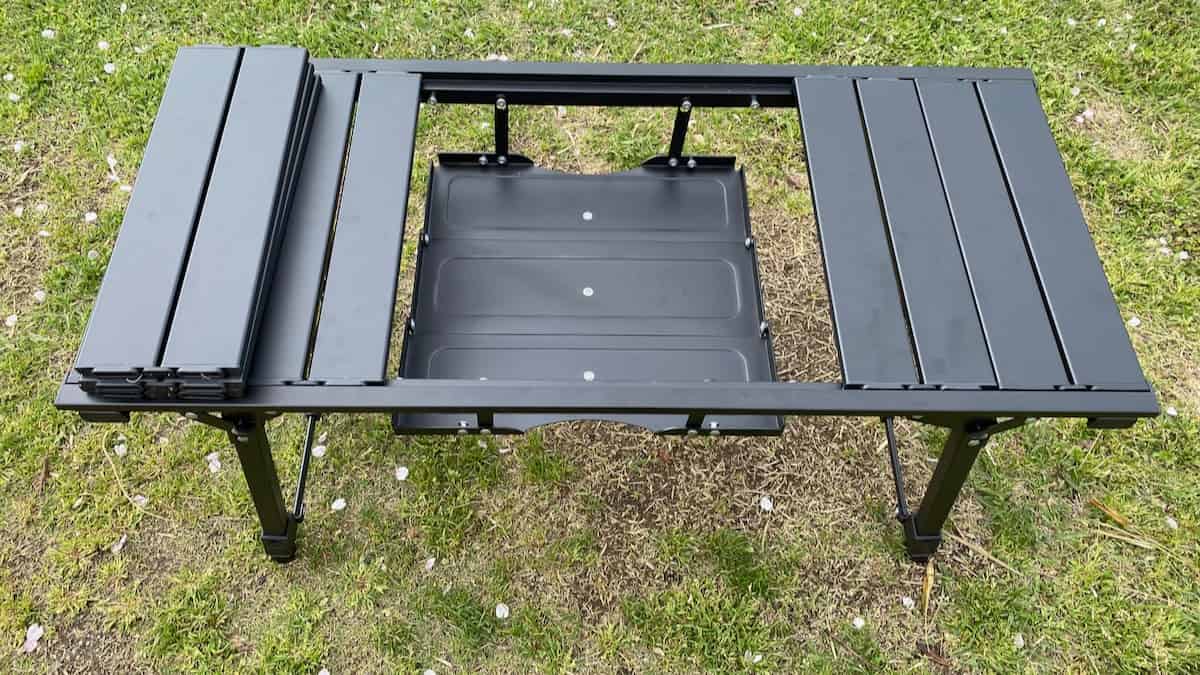 アルペンアウトドアーズ アルミユニットテーブル88 レビュー｜コスパ