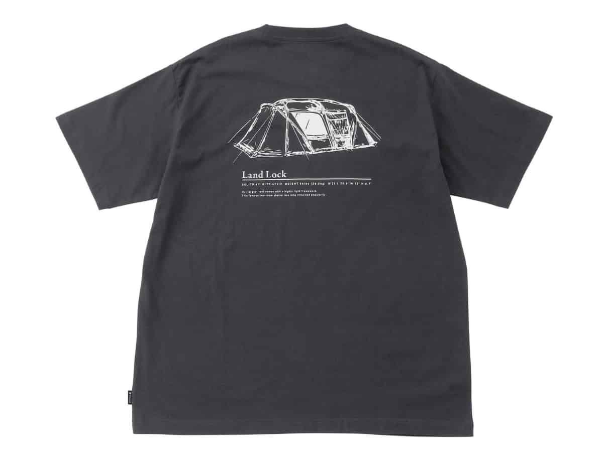 Land Lock T-Shirt チャコール