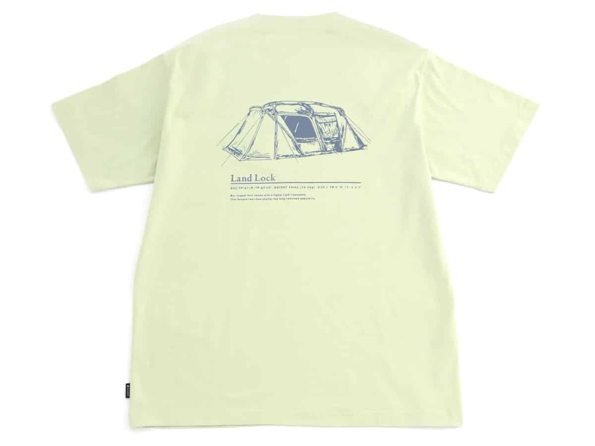 Land Lock T-Shirt ライトグリーン