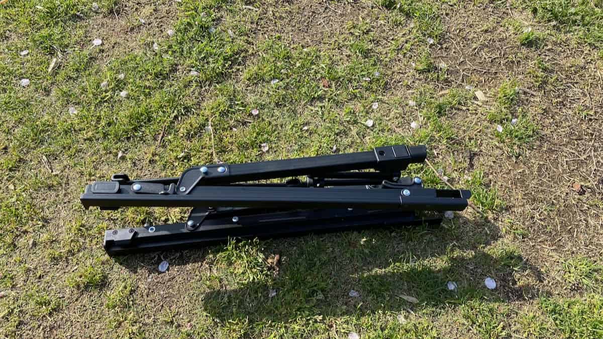 アルミユニットテーブル88 オプション サイドフレーム3